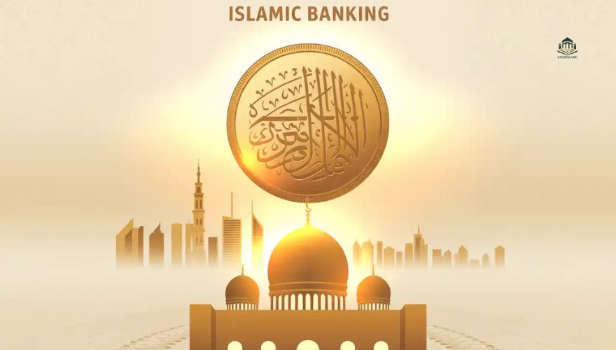 Islamic banking and halal finance concept in UAE